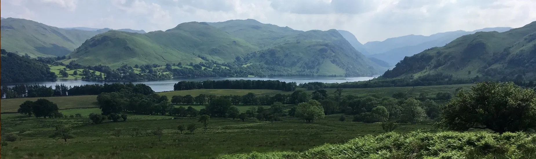 Upland landscape at Gowbarrow